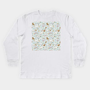 Llama Drama Kids Long Sleeve T-Shirt